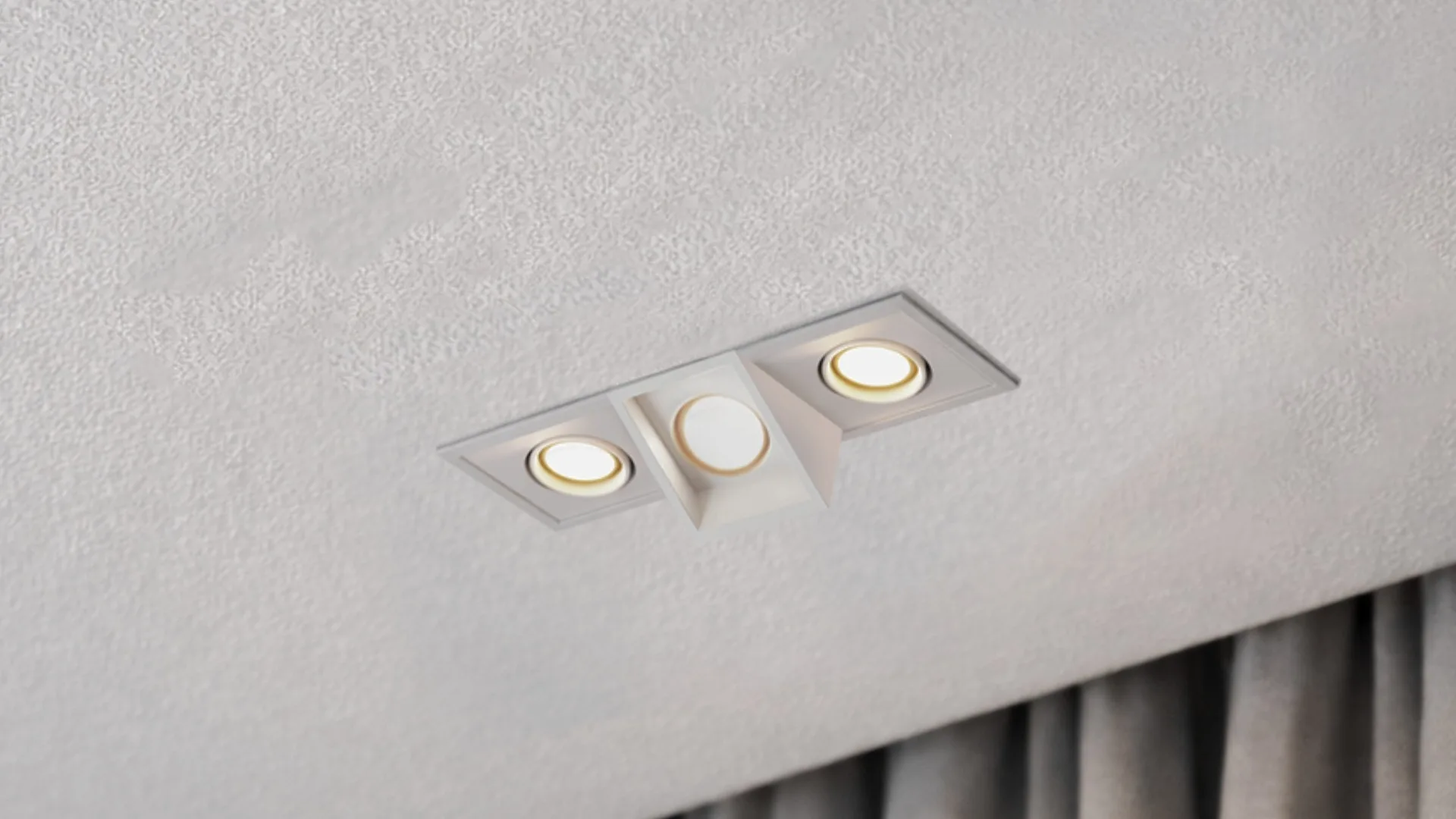 hands connecting modular lighting system components close-up